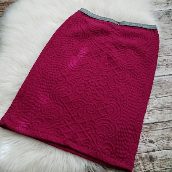 ❌SOLD❌⚡Anthropologie Pencil Skirt - Picture 4 of 4